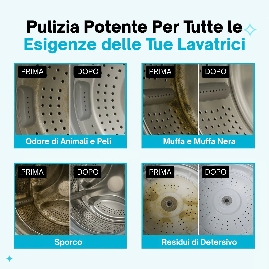 PRIMEDRUM – DETERGENTE PROFESSIONALE PER LA PULIZIA DELLA LAVATRICE